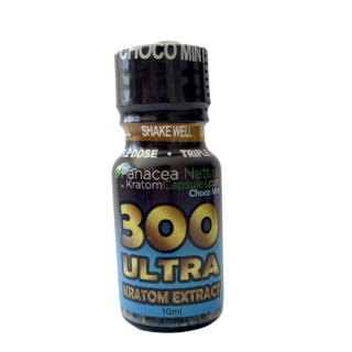 300 Ultra Kratom Liquid Extract (More Potency) - Choco Mint 10ml 